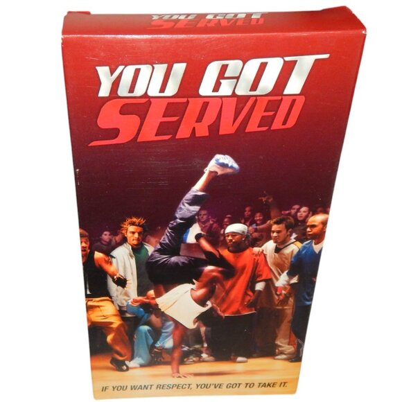 YOU GOT SERVED VHS in original paper case Marques Houston Omarion Steve Harvey - Picture 1 of 6